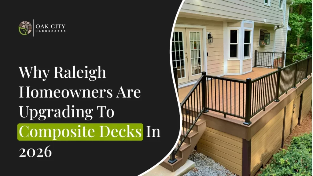 Discover why more Raleigh homeowners are upgrading to composite decks, from low maintenance and durability to climate performance, design trends, and costs.