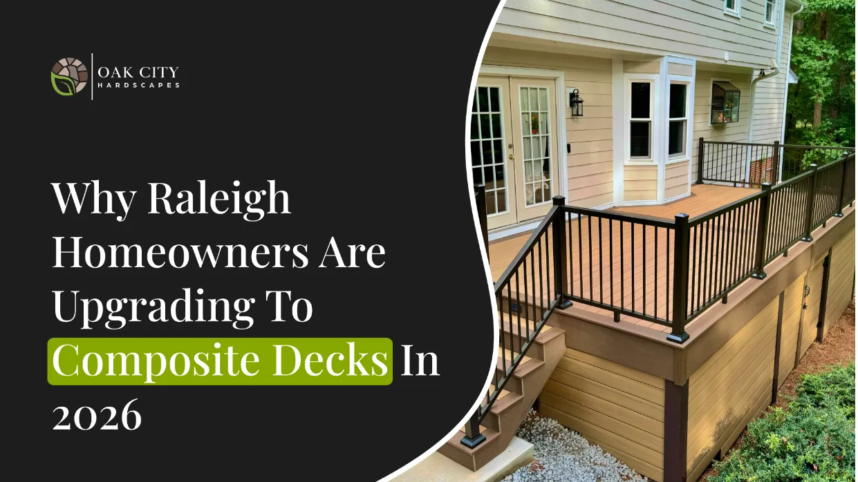Discover why more Raleigh homeowners are upgrading to composite decks, from low maintenance and durability to climate performance, design trends, and costs.