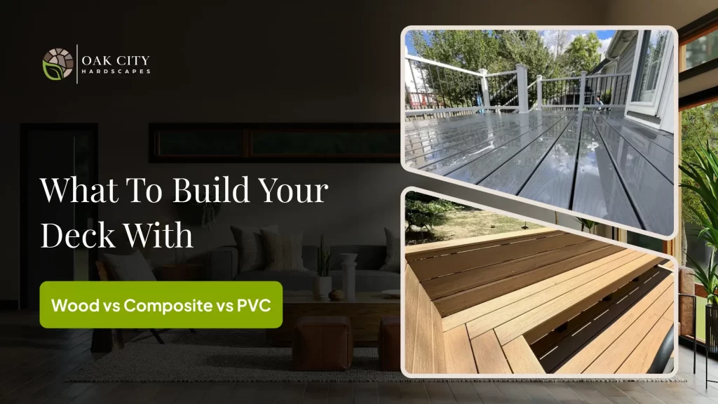 Not sure what to build your deck with? Compare wood, composite, and PVC decking to choose the best material for your home and lifestyle.