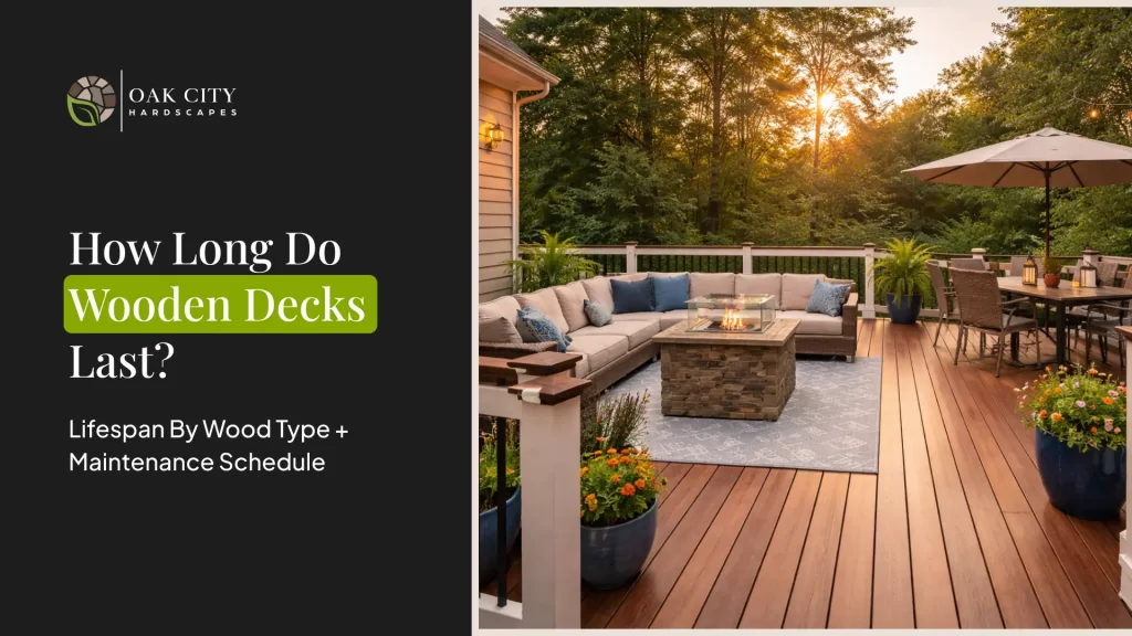 See how long wooden decks last by wood type, plus a simple maintenance schedule to extend pressure treated wood deck lifespan in Raleigh.