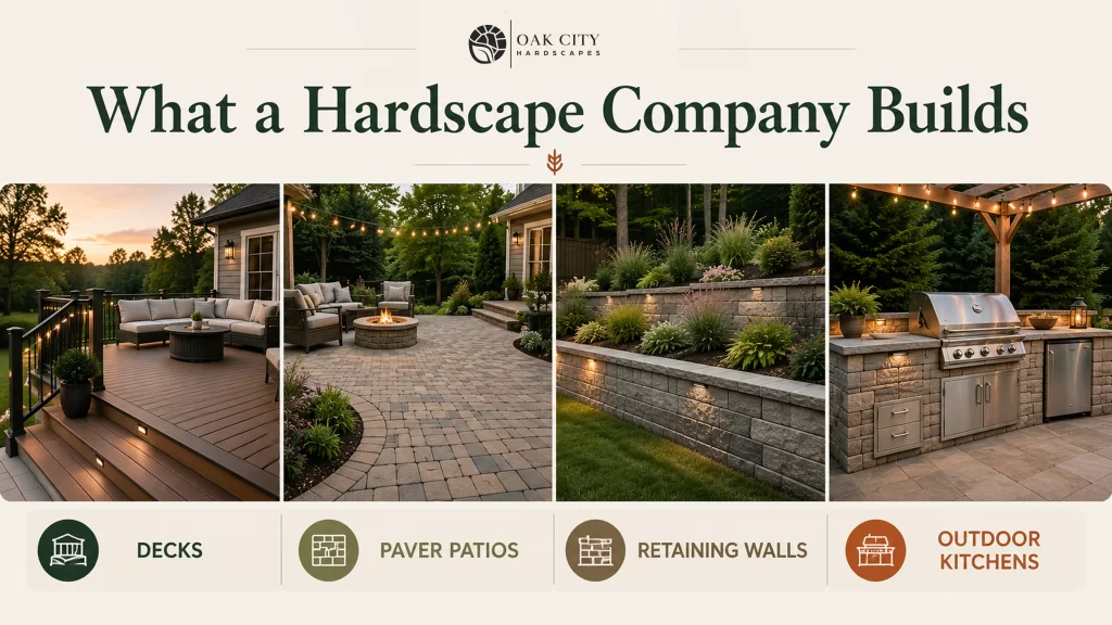 What a Hardscape Company Build