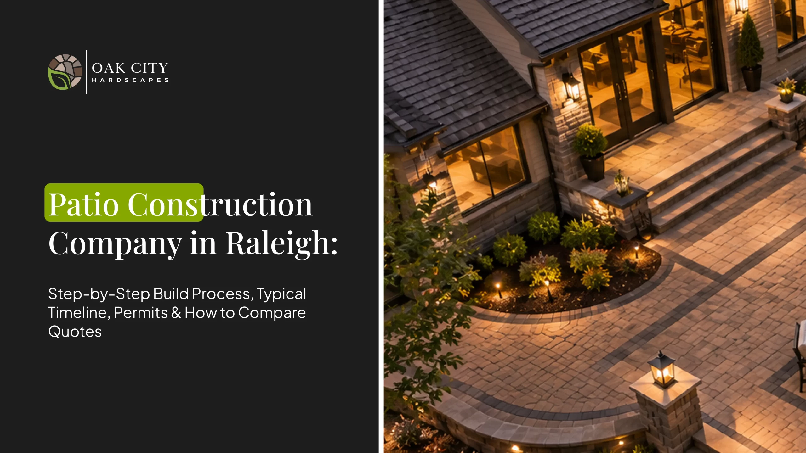 Hiring a patio construction company in Raleigh? Know the build steps, timeline, permits, and how to compare quotes before you commit.