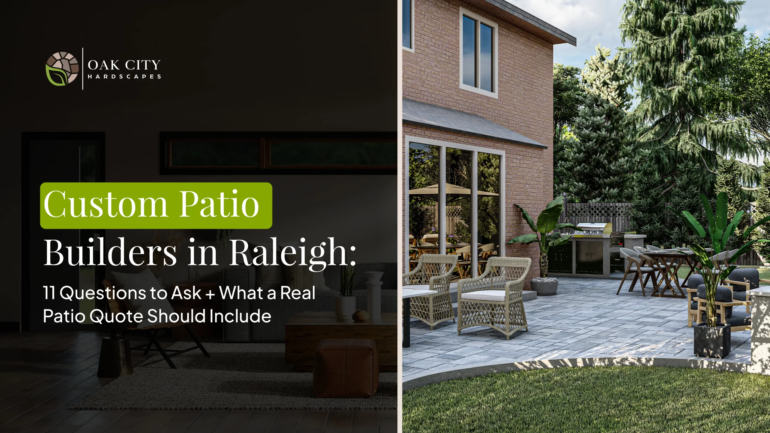 Hiring custom patio builders in Raleigh? Ask these 11 questions first and know exactly what a real quote should include.