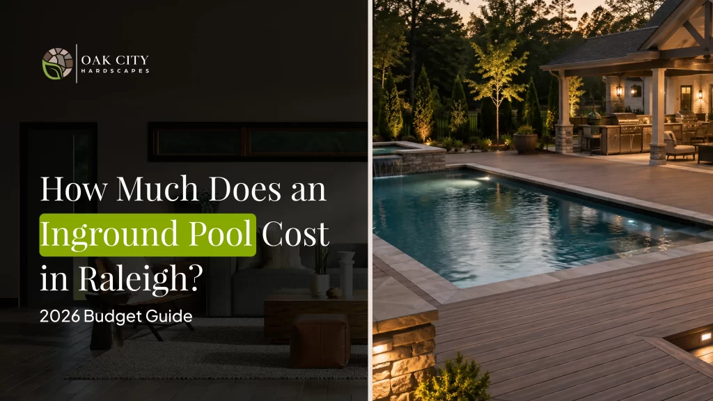 See Raleigh inground pool costs by pool type, size, site conditions, decking, drainage, and features before comparing quotes.